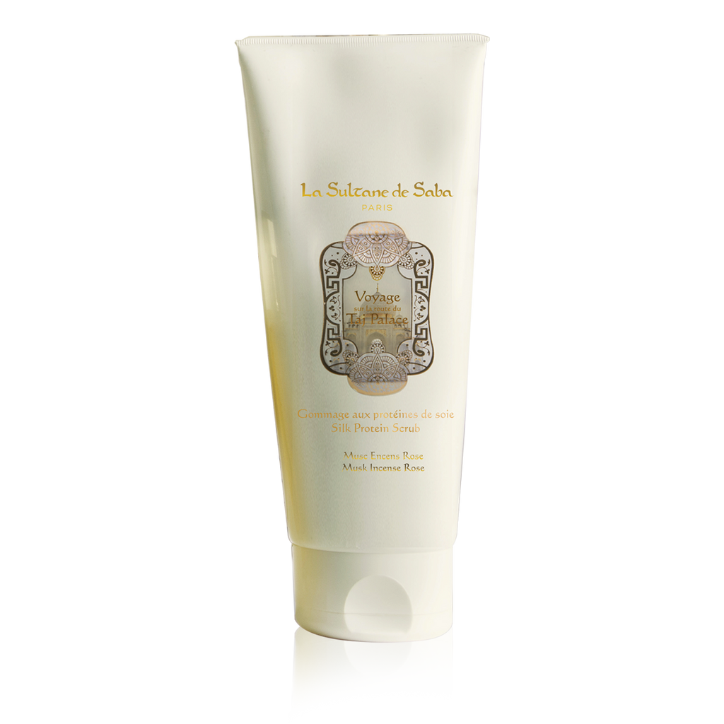 Exfoliant pentru corp cu proteine de matase Taj Palace